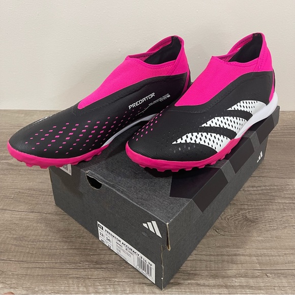 Adidas Predator Accuracy.3 Laceless Turf Soccer Cleats - Picture 1 of 2